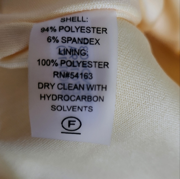 Tommy Hilfigger Yellow Dress Women's Size 10 - Picture 6 of 8